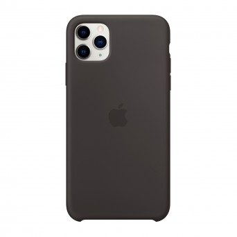 Capa Silicone iPhone 11 Pro Max Preto Apple