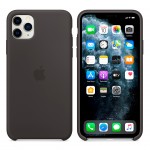 Capa Silicone iPhone 11 Pro Max Preto Apple