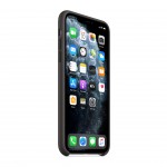 Apple iPhone 11 Pro Max Coque en Silicone Noir