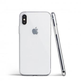 Funda silicona iPhone X/XS Transparente Griibi