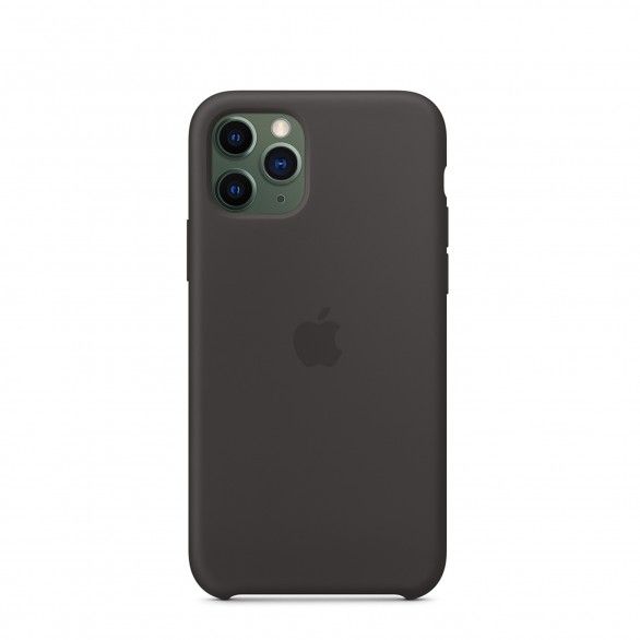 Case Silicone Black Iphone 11 Pro Openboxmobile