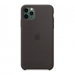 Apple iPhone 11 Pro Max Coque en Silicone Noir