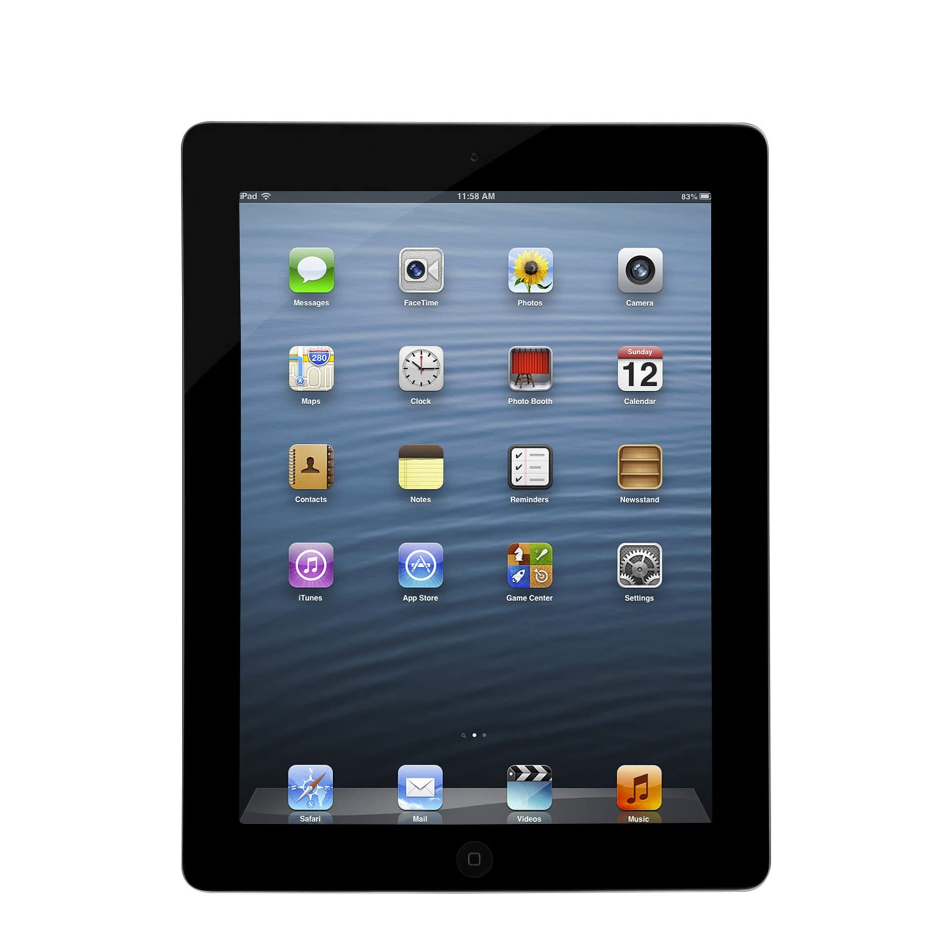 iPad -  ⑦ iPad3 16gb Wi-Fi Apple iPad 3rd Gen Touch Tablet - 16GB, WiFi, Black (Scratch