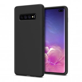 Silicone cover Samsung S10 Plus Negro Box Open Mobile