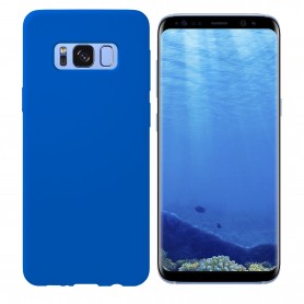 Silicone cover Samsung S8 Azul Plus Open Box Mobile