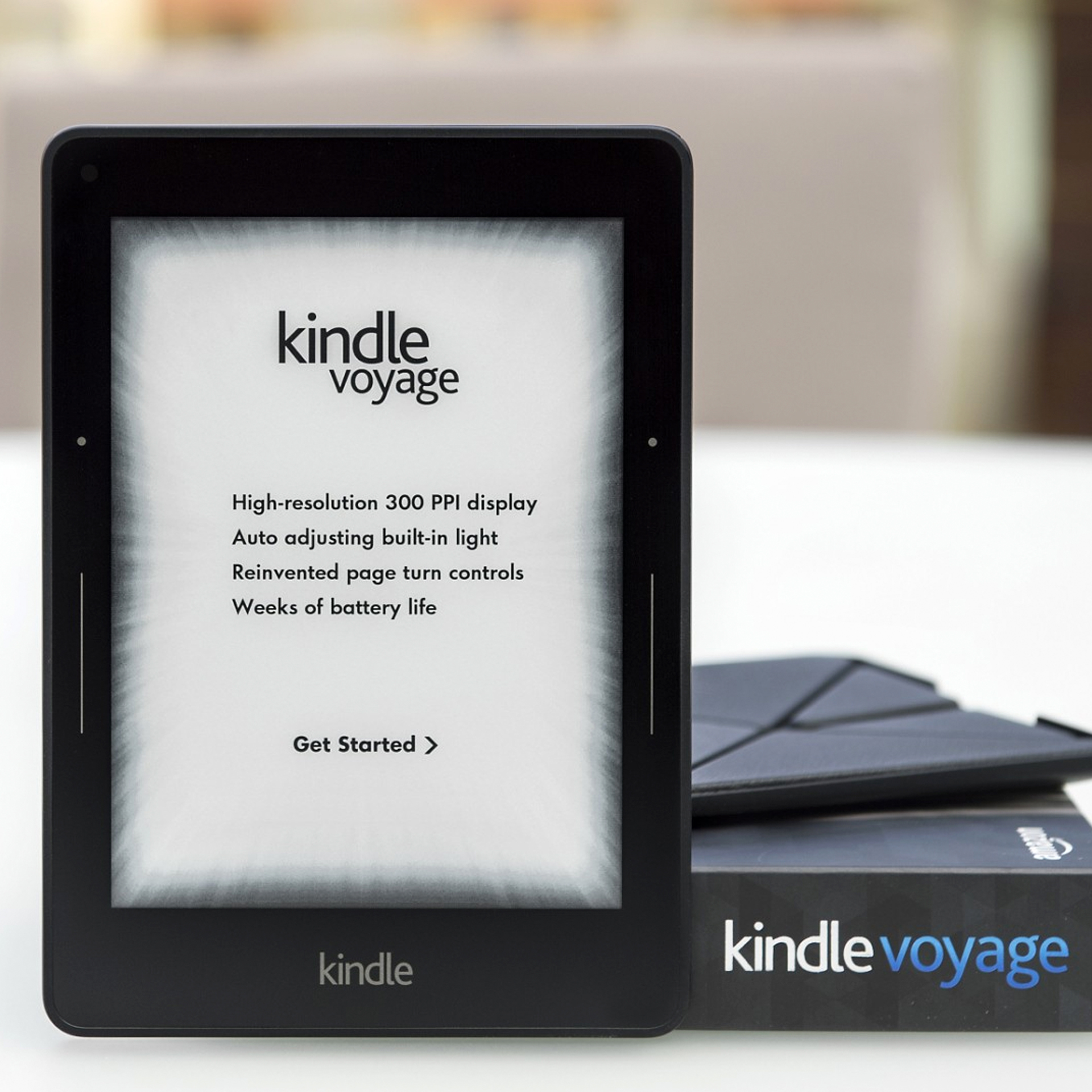 Kindle Voyage cheapest 6” H-resolution Display (300ppi), Wi-Fi, Amazon