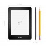 Amazon Kindle Voyage (2014) 7 gen WiFi 6" Preto