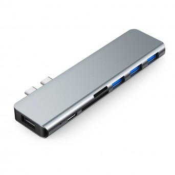 Dock Station USB-C Choetech Plata Nuevo