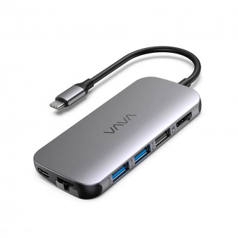 USB-C Dock Station Vava VA-UC006 Silver Novo