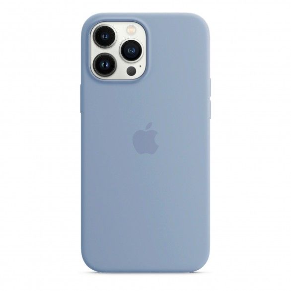 Silicone Case Apple Iphone 13 Pro Max Baby Blue Open Box Mobile Openboxmobile