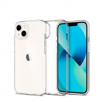 Custodia in silicone trasparente mini per iPhone 13