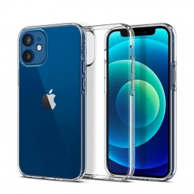 Funda silicona iPhone 12/12 Pro Transparente Griibi