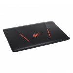 Asus Rog Strix GL553V 15.6 "Intel Core I7-7700HQ 2.8GHZ 16GB 1256GB (256GB SSD + 1TB HDD) PT Black N