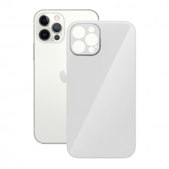 Capa Silicone Tampa Traseira em Acrlico Griibi iPhone 12 Pro Branco Novo