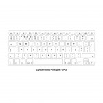 Clavier Apple Magic Keyboard Wireless A1644 PT Grade A++