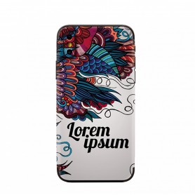 Proteo traseira 3D telemvel lorem ipsum