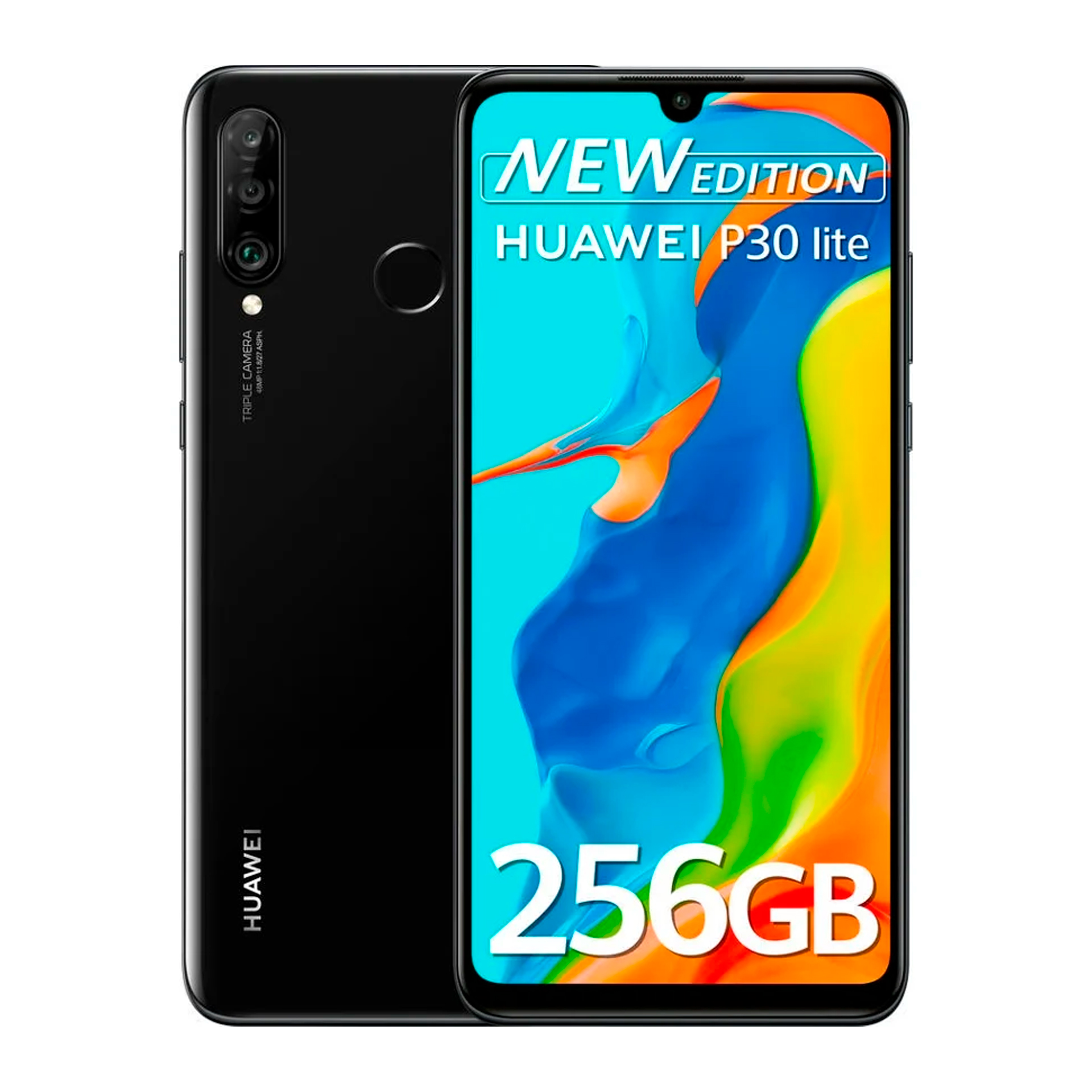 新品未開封　HUAWEI P30 LITE 黒　国内SIMフリー　残債無　3 ムスビー｜【SIMフリー】HUAWEI P30 lite Premium HWV33
