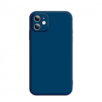 iPhone 11 Cubierta De Silicona Azul