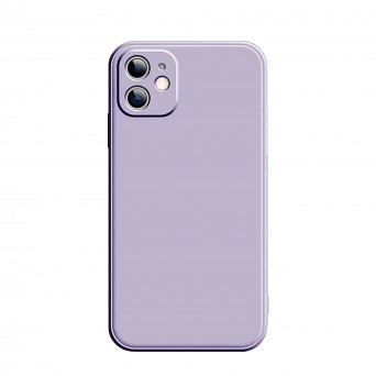 Cubierta De Silicona De Lavanda Para iPhone 11