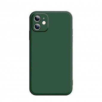 Copertina In Silicone iPhone 11 Verde