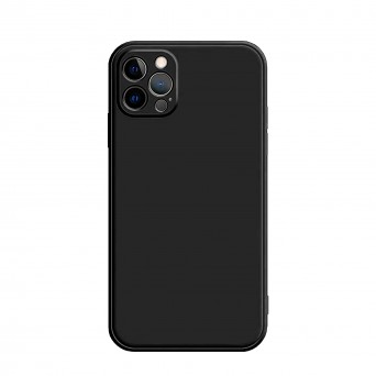 Couverture En Silicone Noire De L'iPhone 11 Pro