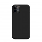 Couverture En Silicone Noire De L'iPhone 11 Pro