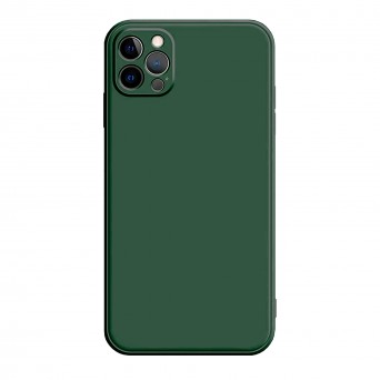 Cubierta De Silicona Verde De iPhone 11 Pro Max Green