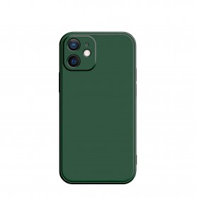 Couverture De Silicone Verte iPhone 12