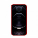 Couverture D'iPhone 12 Pro Red Silicon