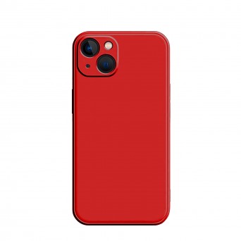 iPhone 13 Silicon Red Capa