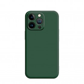 Copertina In Silicone Verde iPhone 13 Pro