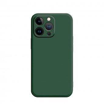 Capa Silicone iPhone 13 Pro Verde