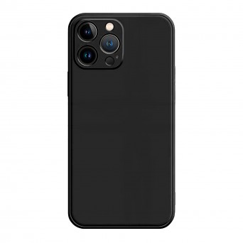 Capa Silicone iPhone 13 Pro Max Preto