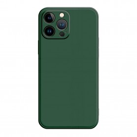 Capa Silicone iPhone 13 Pro Max Verde