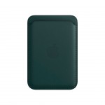 Wallet Leather iPhone Green Sequoia Apple