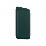 Billetera Piel iPhone Verde Sequoia Manzana