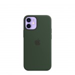 Capa Silicone iPhone 12 Mini Verde Chipre Apple